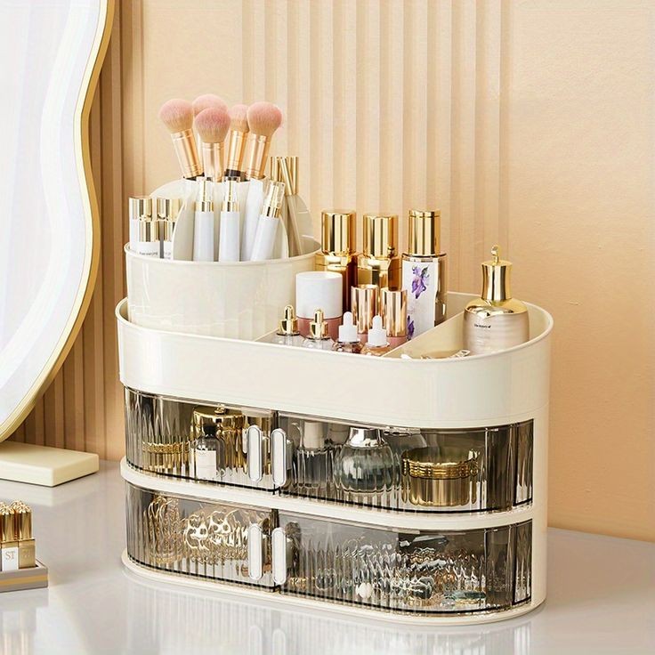 Large Capacity Desktop Cosmetics And Jewellery Organizer