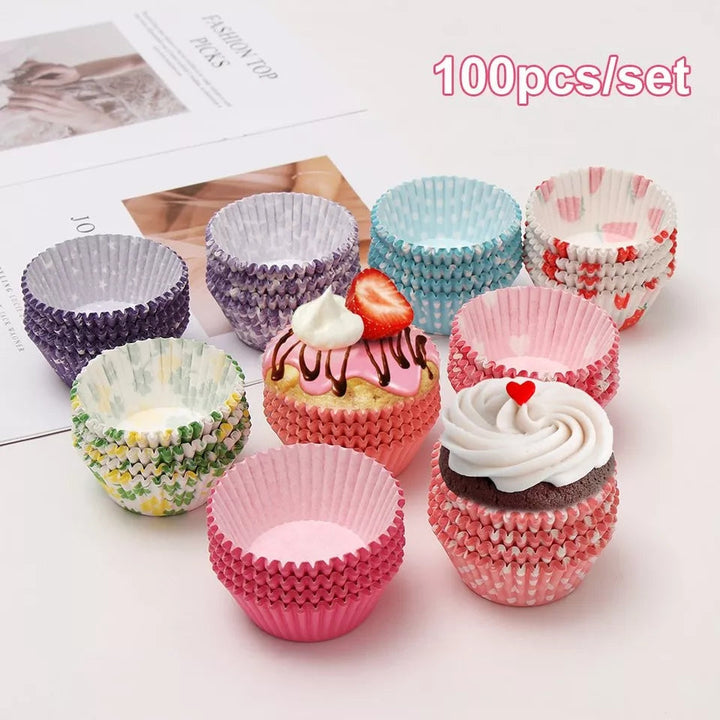 Paper Cups for cake (100 pieces)