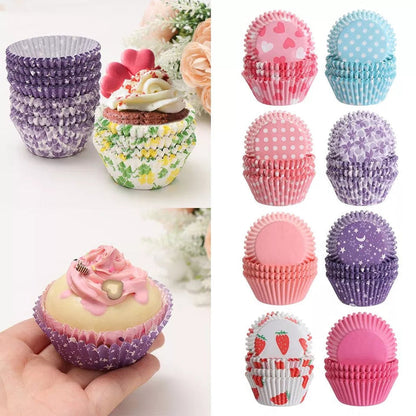 Paper Cups for cake (100 pieces)