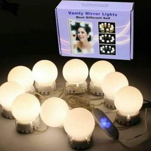 Vanity bulbs in 3 colors option