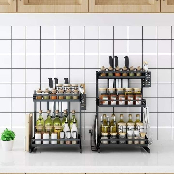 Kitchen organizer rack