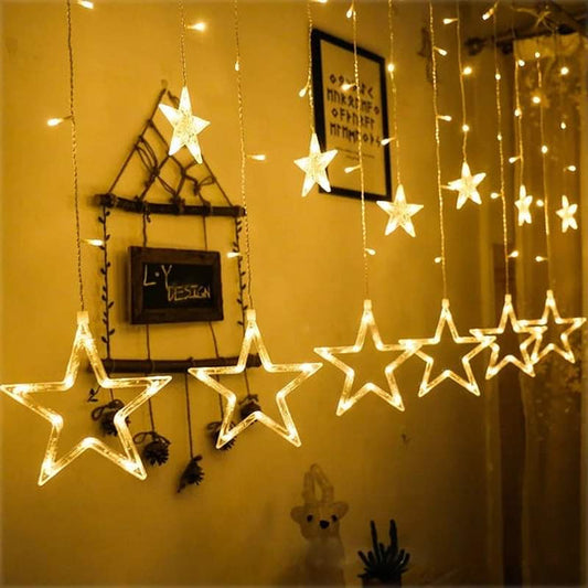 Star Curtain Lights 10ft Curtain Light