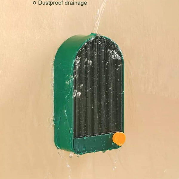 Wall mounted dust proof soap holder