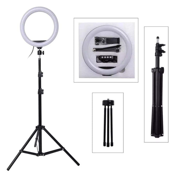 Mini studio Ring light with stand